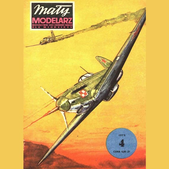 Maly Modelarz - 4/1975 - Истребитель-бомбардировщик Як-9