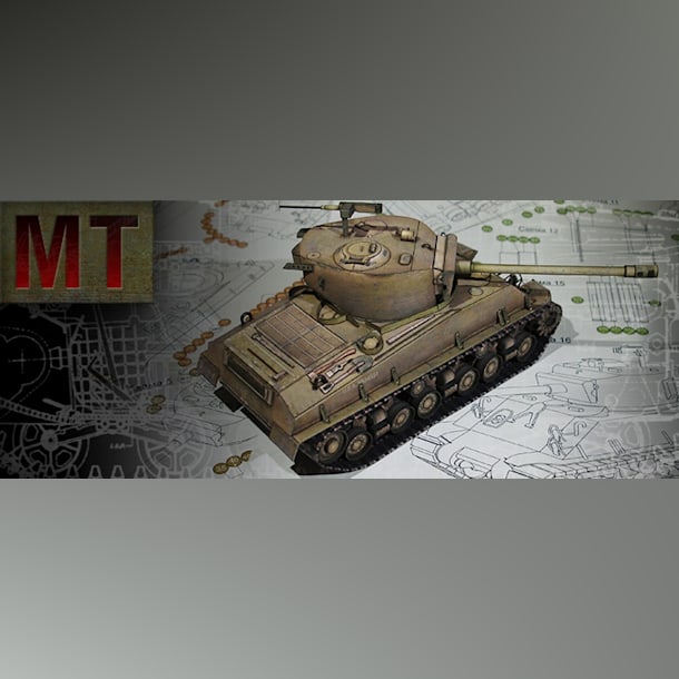 Журнал Макет танка - 026 - Танк М4А3Е8 Sherman