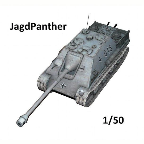 Бумажная модель Самоходная установка Jagdpanther