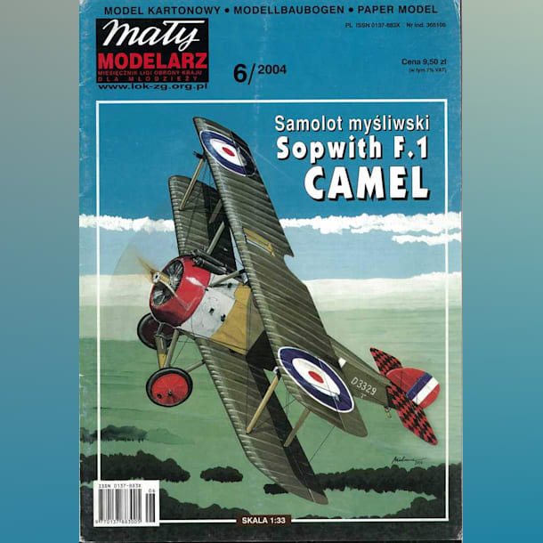 Журнал Maly Modelarz - 6/2004 - Истребитель Sopwith Camel