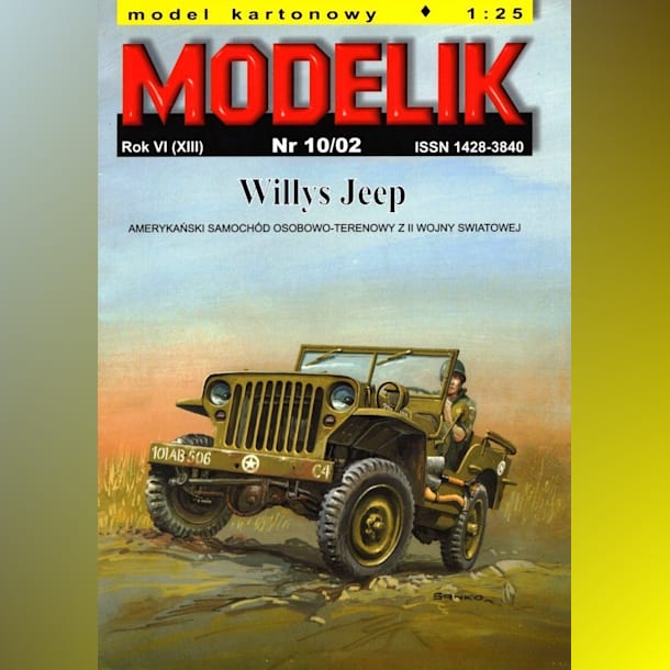 Журнал Modelik - 10/2002 - Автомобиль Willys MB