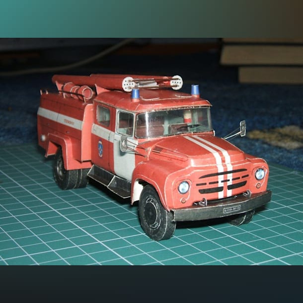 Журнал Novamodel - 22 - Пожарный автомобиль АЦ-40(130)-63А, масштаб 1:43