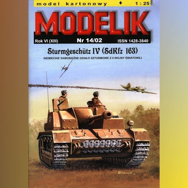 Журнал Modelik - 14/2002 - Самоходная установка StuG IV