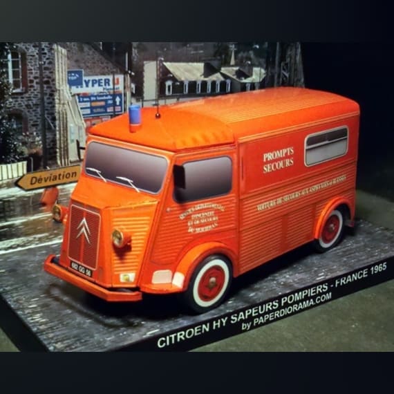 Автомобиль первой помощи Citroen HY 1965 VSAB