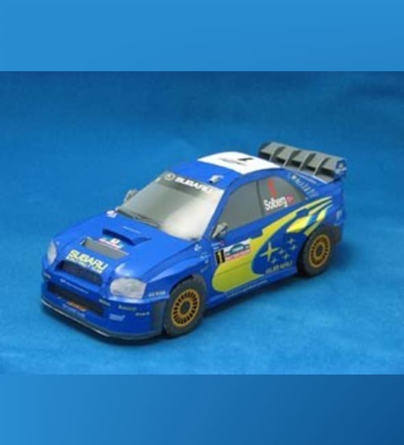 Бумажная модель Автомобиль Subaru Impreza WRC 2004