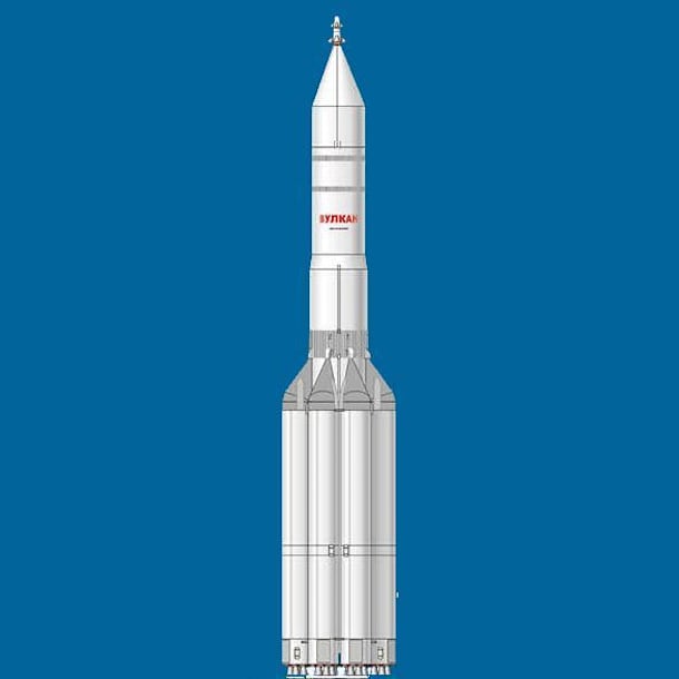 Бумажная модель Ракета-носитель Вулкан [пилотируемая версия]