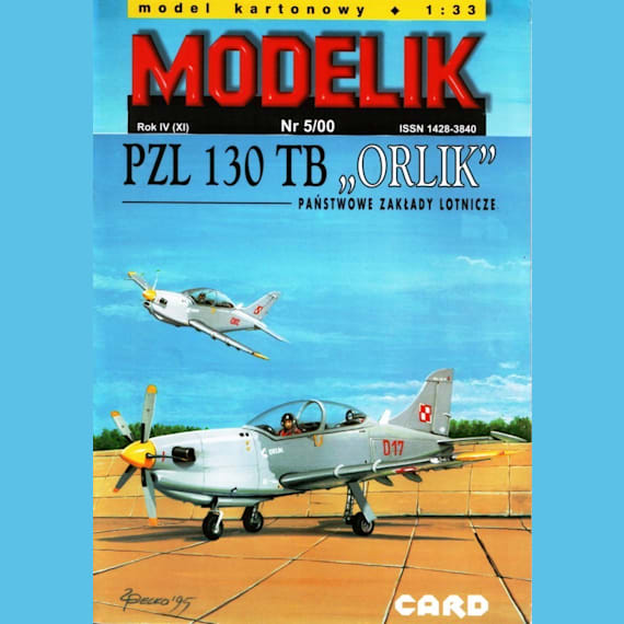 Modelik - 5/2000 - Учебно-тренировочный самолет PZL-130 Turbo Orlik