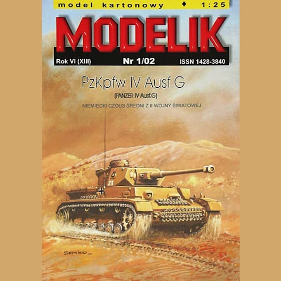 Modelik - 1/2002 - Танк Pzkpfw IV Ausf.G