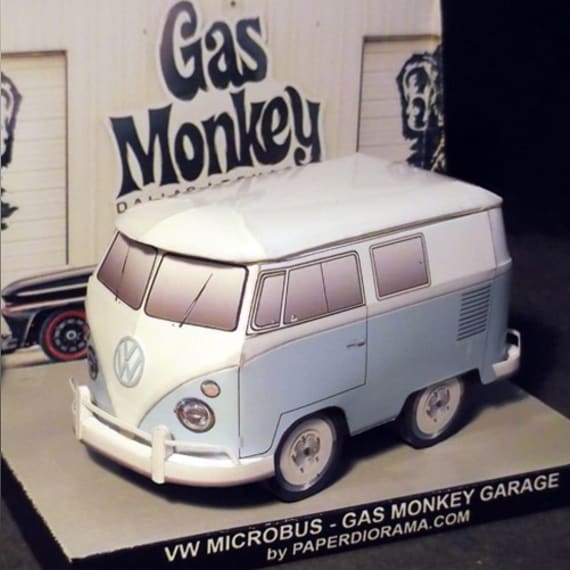 Автомобиль Volkswagen Transporter T1 Gas Monkey Garage 1966