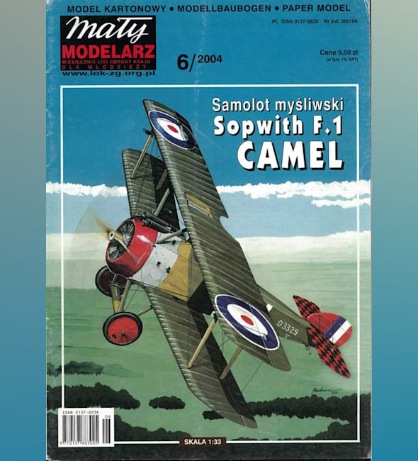 Журнал Maly Modelarz - 6/2004 - Истребитель Sopwith Camel