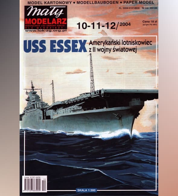 Журнал Maly Modelarz - 10-11-12/2004 - Авианосец USS Essex