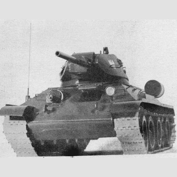 Журнал Maly Modelarz - 6/1968 - Танк Т-34-76 Рыжий