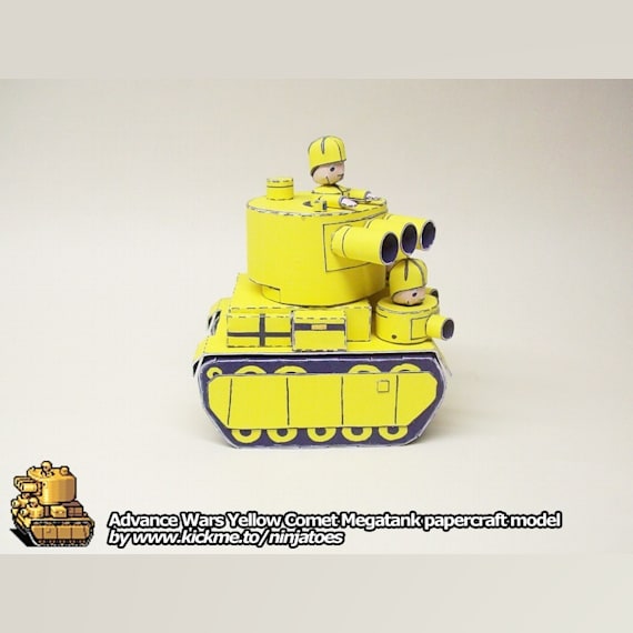 Танк Yellow Comet Megatank (Advance Wars)