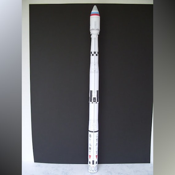 Бумажная модель Ракета-носитель Союз