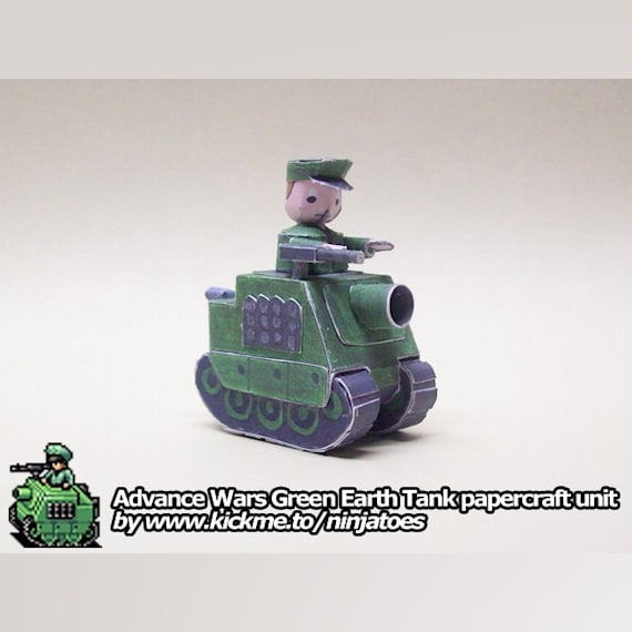 Танк Green Earth Tank (Advance Wars)