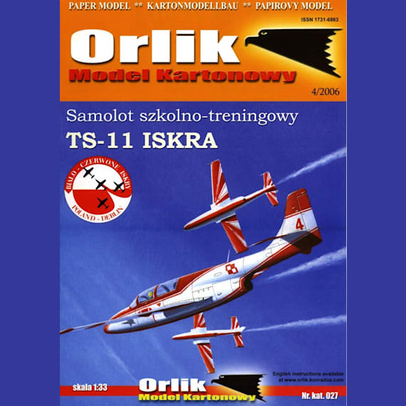 Orlik - 027 - Многоцелевой самолет PZL TS-11 Iskra