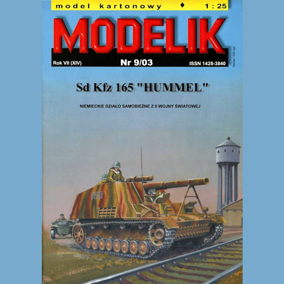 Modelik - 9/2003 - Самоходная гаубица Hummel