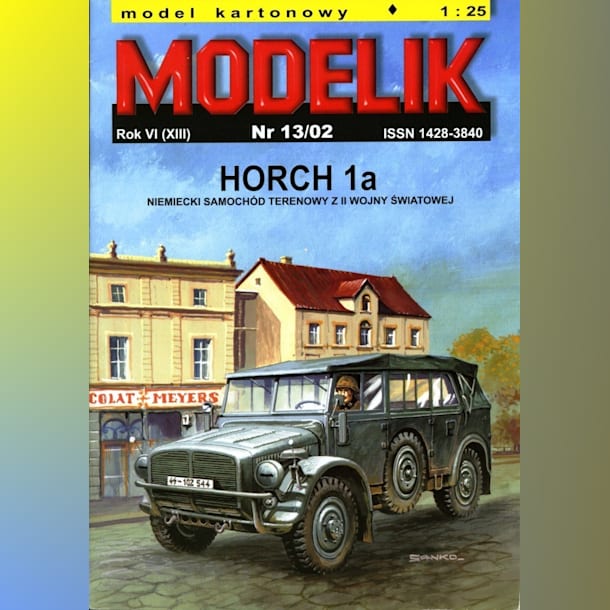 Журнал Modelik - 13/2002 - Автомобиль Horch Ia