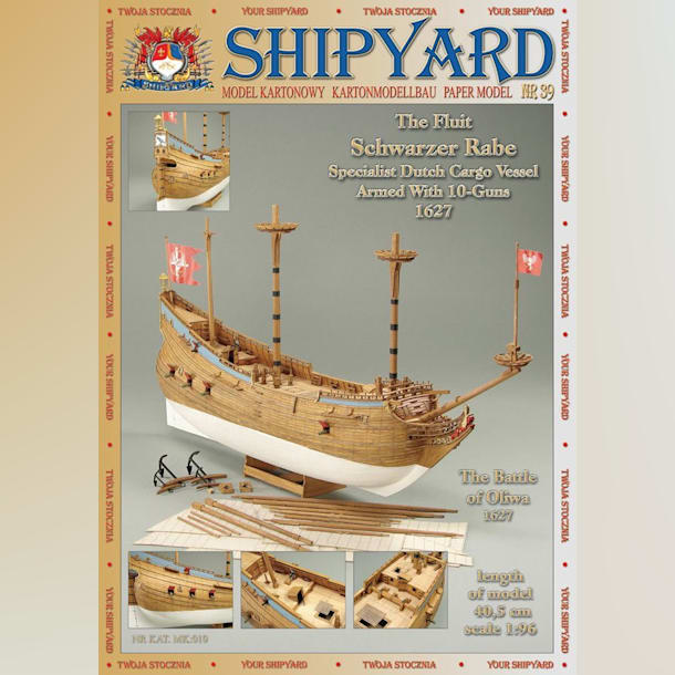 Журнал Shipyard - 39 - Флейт Schwarzer Rabe (1627)