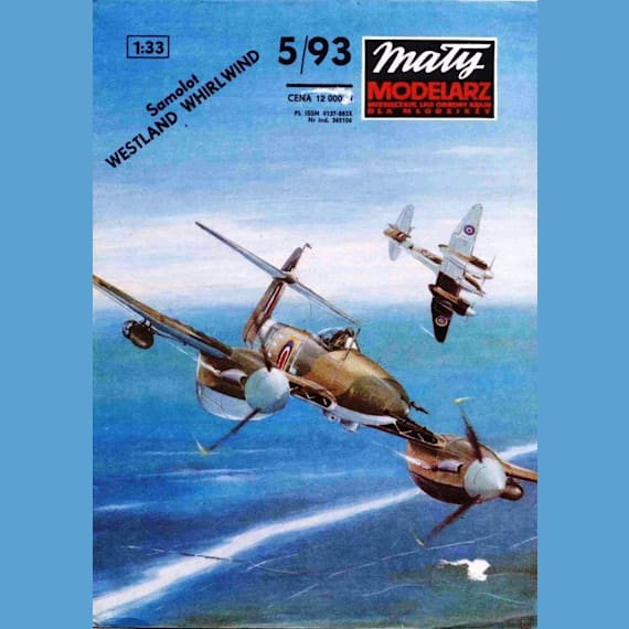 Maly Modelarz - 5/1993 - Истребитель Westland Whirlwind