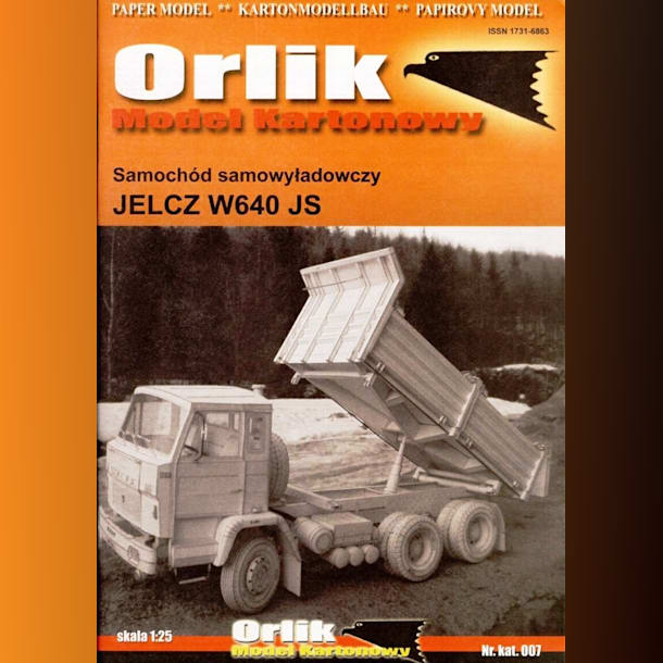 Журнал Orlik - 007 - Самосвал Jelcz W640 JS