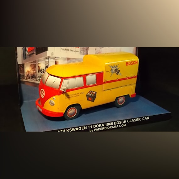 Автомобиль Volkswagen T1 Bosch Testimonial Diecast