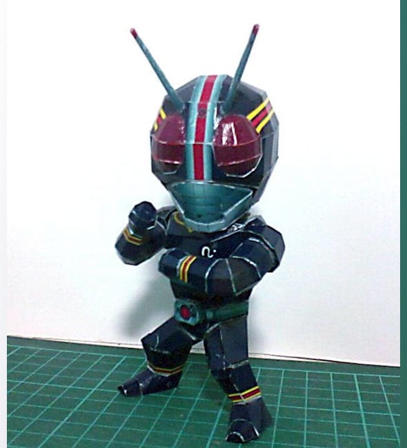 Бумажная модель Kamen Rider SD