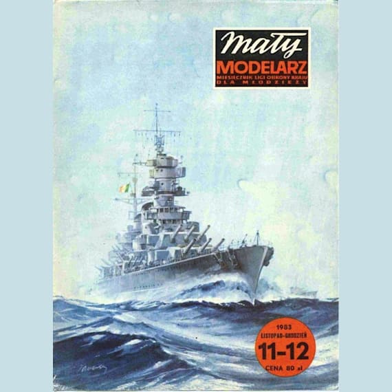 Maly Modelarz - 11-12/1983 - Линкор Витторио Венето