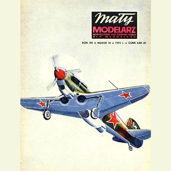 Maly Modelarz - 10/1972 - Истребитель ЛаГГ-3