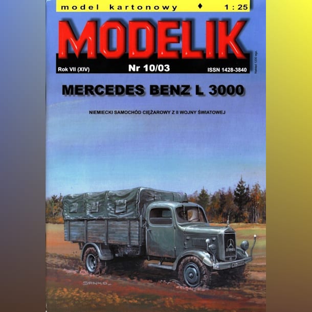 Журнал Modelik - 10/2003 - Грузовик Mercedes-Benz L 3000