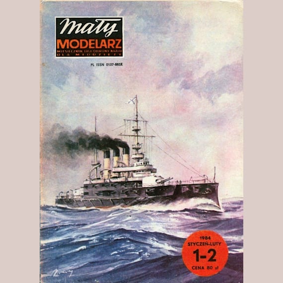 Maly Modelarz - 1-2/1984 - Броненосец Князь Потемкин-Таврический