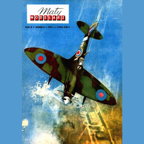 Maly Modelarz - 5/1967 - Истребитель Spitfire Mk.VB