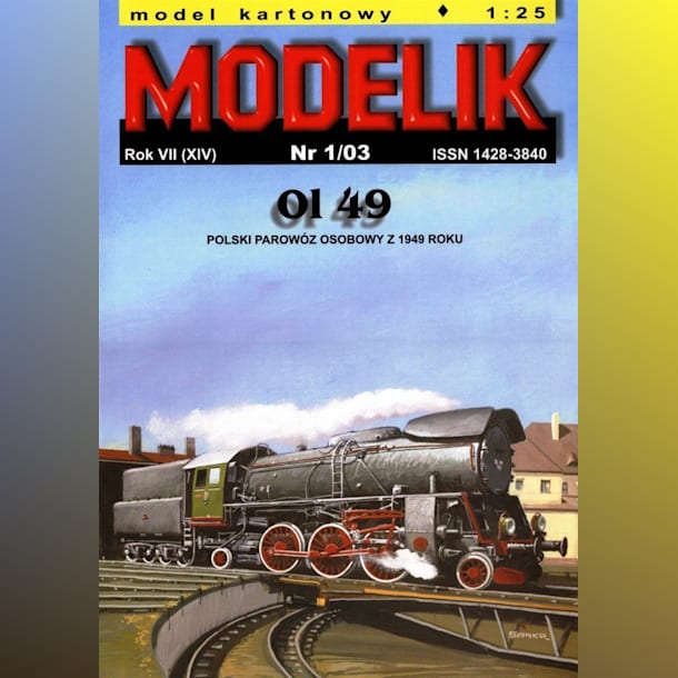 Журнал Modelik - 1/2003 - Паровоз Ol49