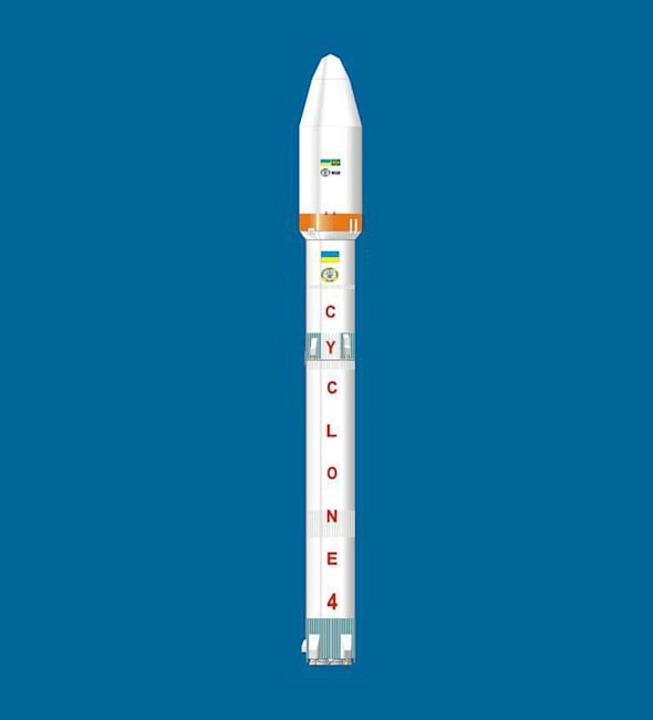 Бумажная модель Ракета-носитель Циклон-4