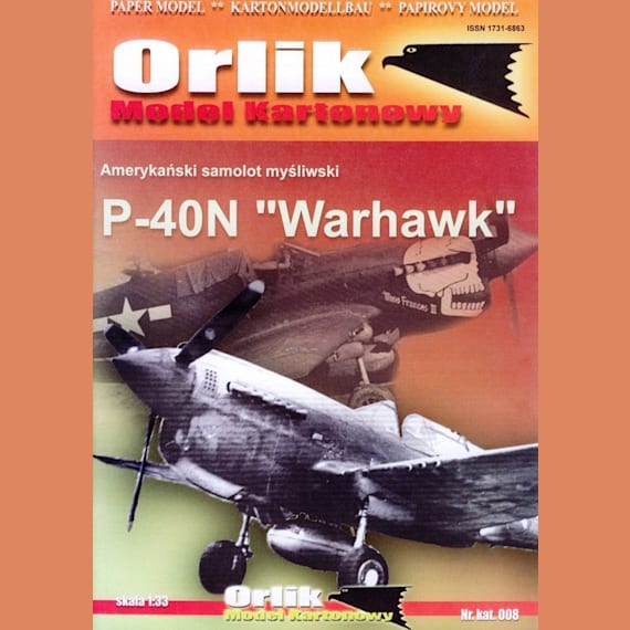 Orlik - 008 - Истребитель Curtiss P-40 Warhawk