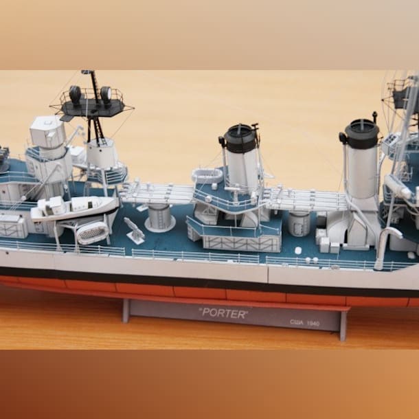 Журнал Modelik - 7/2003 - Эсминец USS Porter (DD-356)