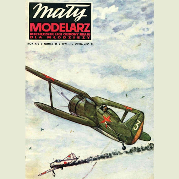 Maly Modelarz - 11/1971 - Истребитель И-153 Чайка