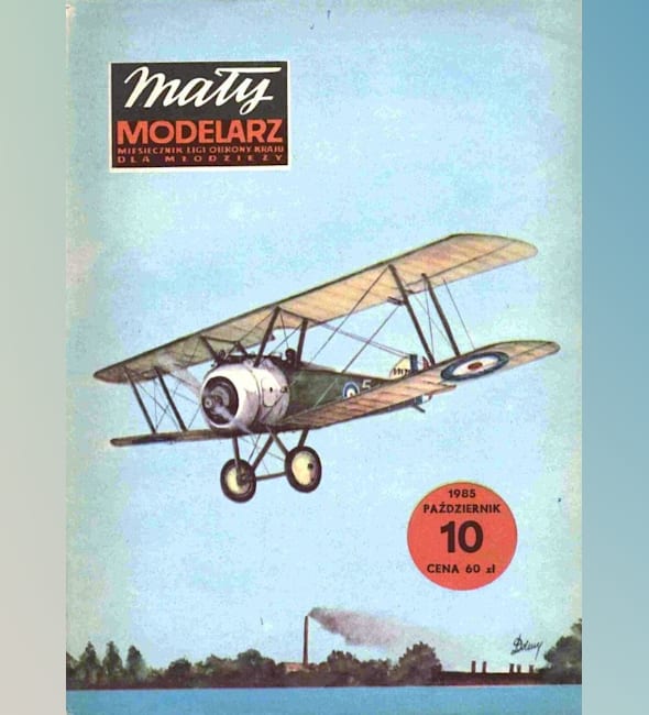 Журнал Maly Modelarz - 10/1985 - Истребители Sopwith Camel и Sopwith Triplane