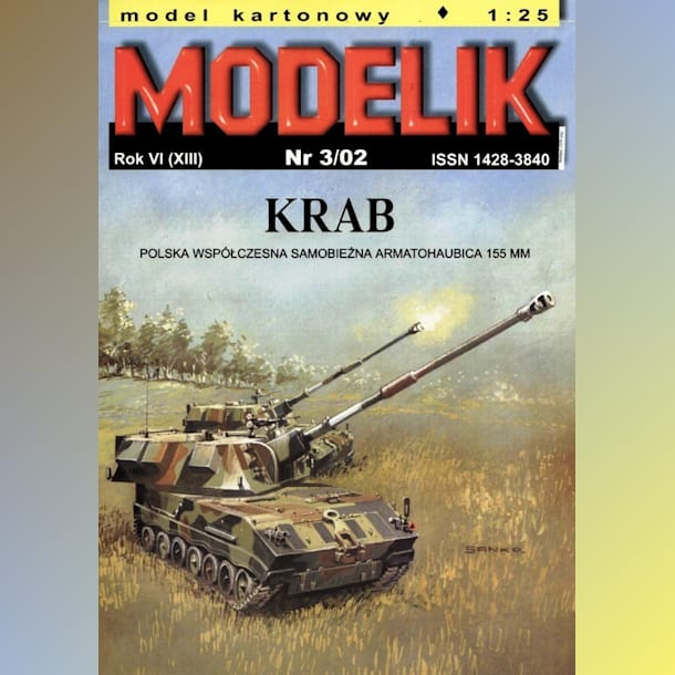 Журнал Modelik - 3/2002 - Самоходная установка AHS Krab