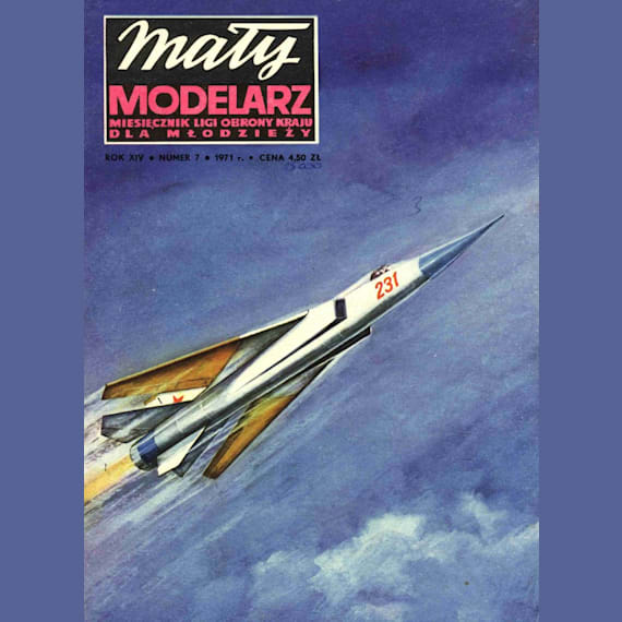 Maly Modelarz - 7/1971 - Истребитель МиГ-23