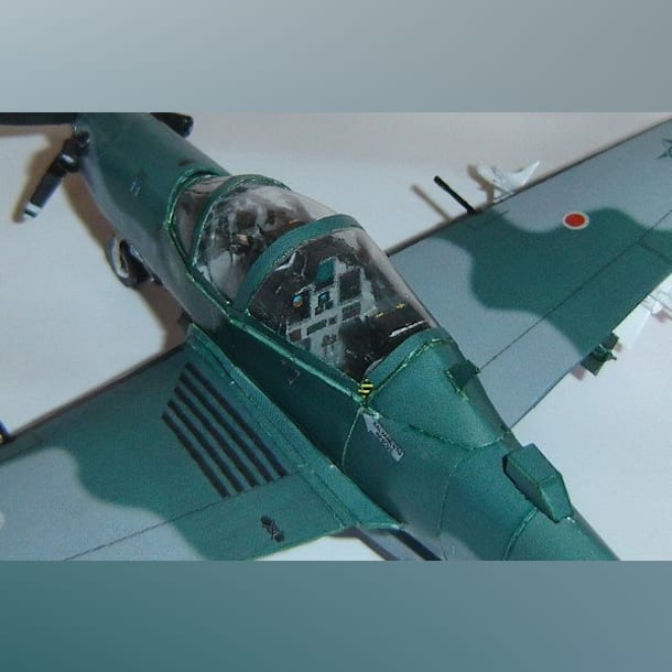 Бумажная модель Самолет Embraer EMB 314 Super Tucano