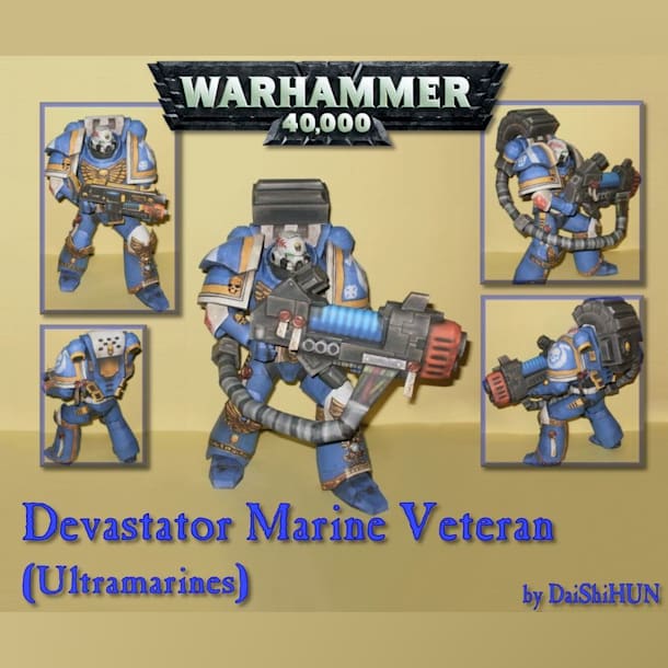 Бумажная модель Опустошитель (Warhammer 40000)