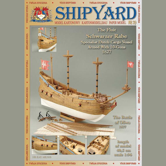 Shipyard - 39 - Флейт Schwarzer Rabe (1627)