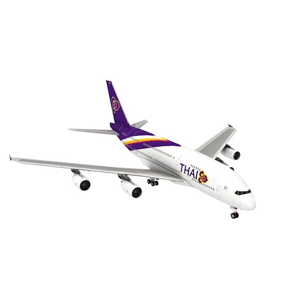 Бумажная модель Авиалайнер Airbus A380-800 Thai Airways