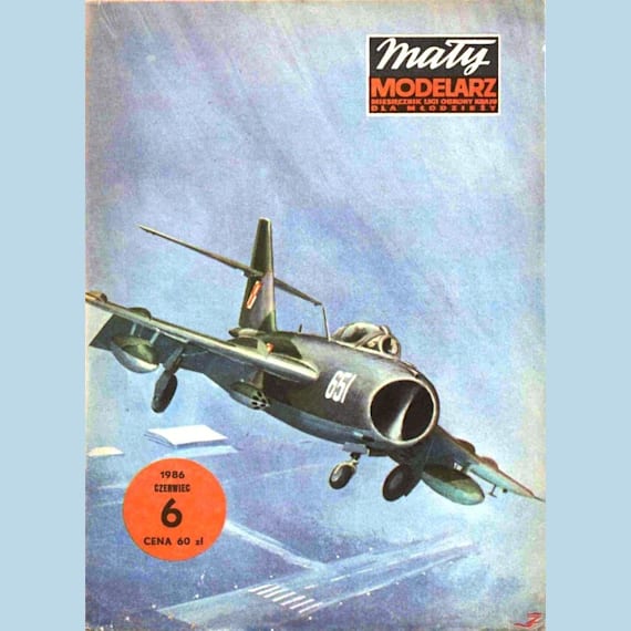 Maly Modelarz - 6/1986 - Истребитель МиГ-17