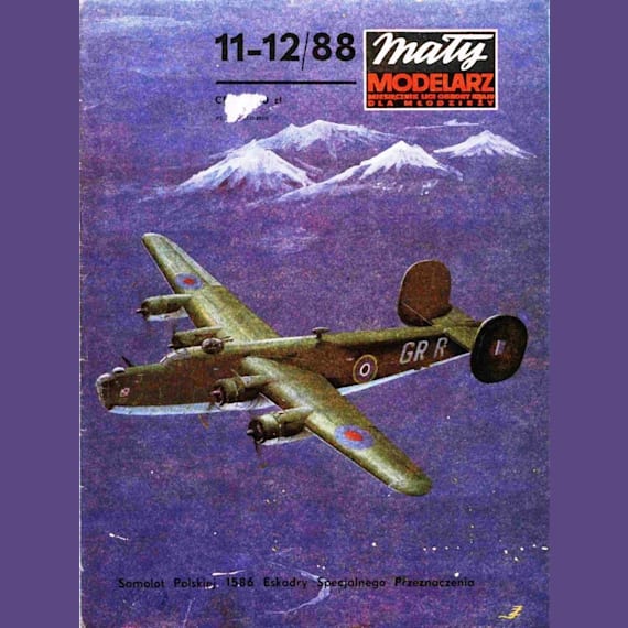 Maly Modelarz - 11-12/1988 - Бомбардировщик Consolidated B-24 Liberator