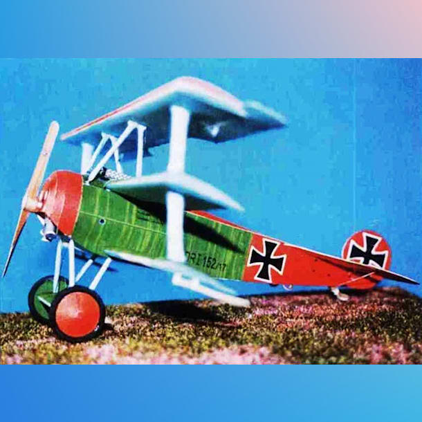 Журнал Maly Modelarz - 4-5/2001 - Истребитель Fokker Dr.I