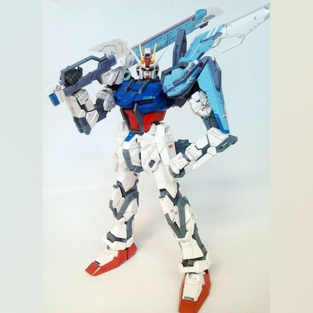 Бумажная модель Робот GAT-X105 Strike Gundam (Gundam)