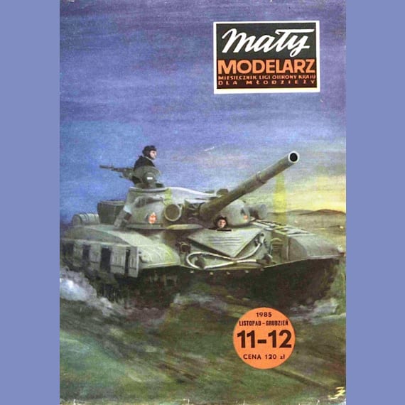 Maly Modelarz - 11-12/1985 - Танк Т-72