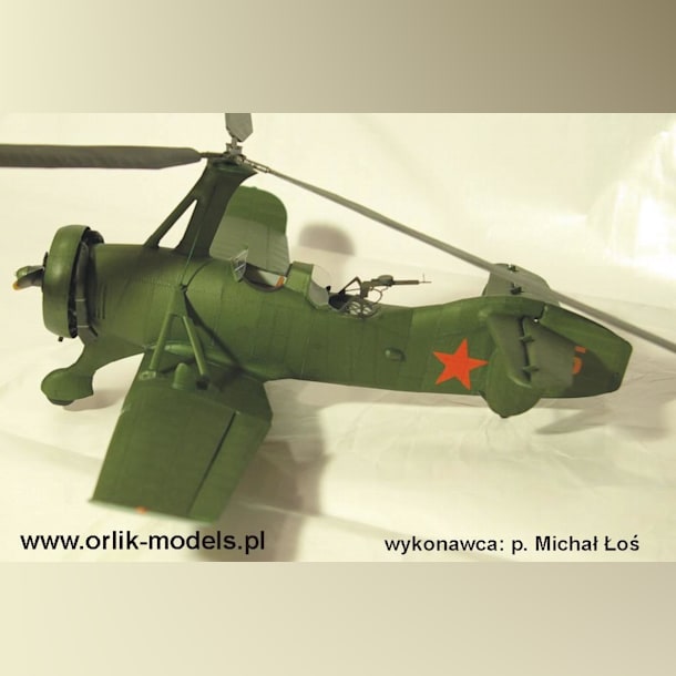 Журнал Orlik - 015 - Автожир А-7-3а